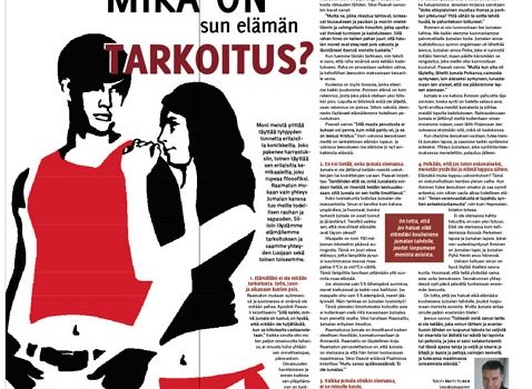 Helmi: Mikä on sun elämän tarkoitus?